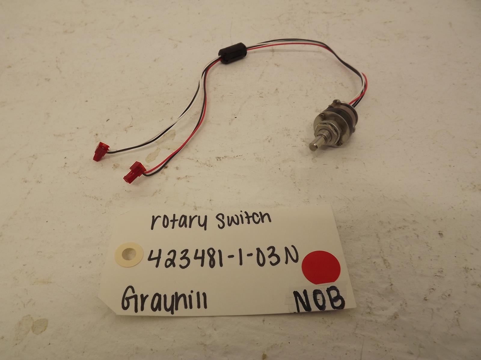 Grayhill Range 423481-1-03N Rotary Switch New Out of Box Grayhill Range 423481-1-03N Rotary Switch New Out of Box